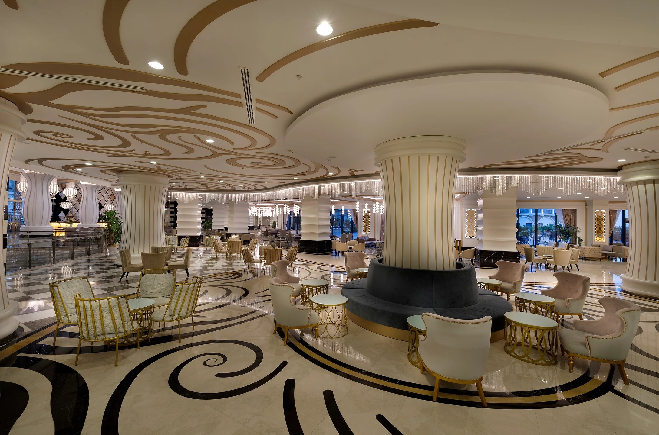 #altIMG Lobi in Hotel# Adalya Elite Lara #altIMG in# Antalya, Türkiye - #altIMG Image# 2