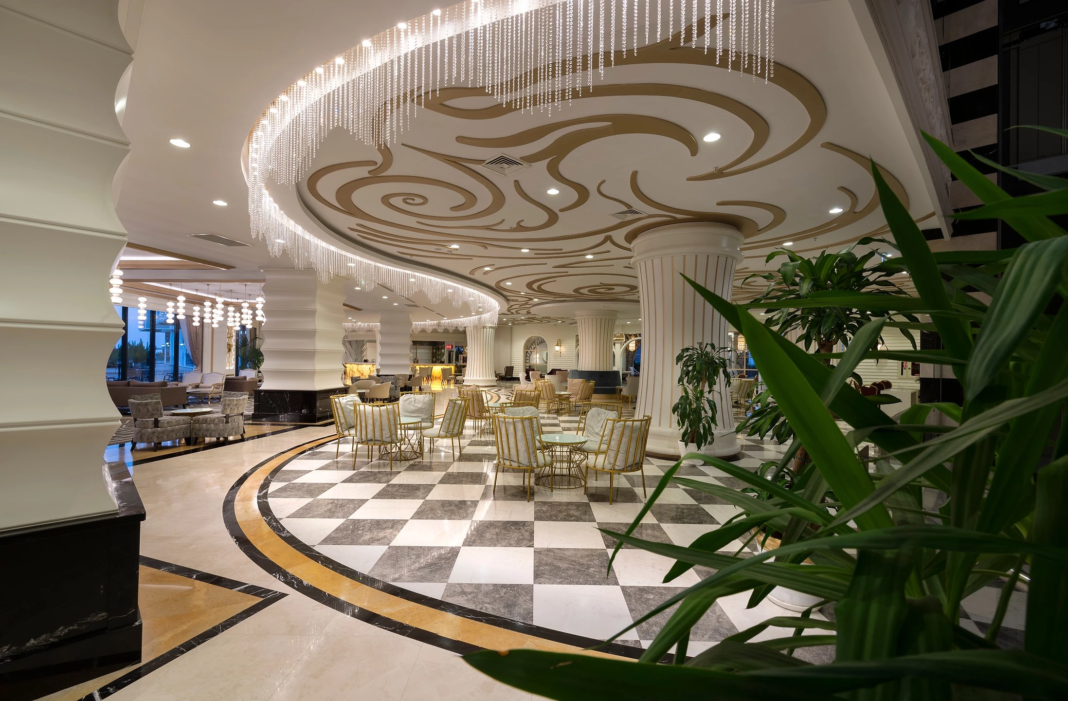 #altIMG Lobi in Hotel# Adalya Elite Lara #altIMG in# Antalya, Türkiye - #altIMG Image# 3