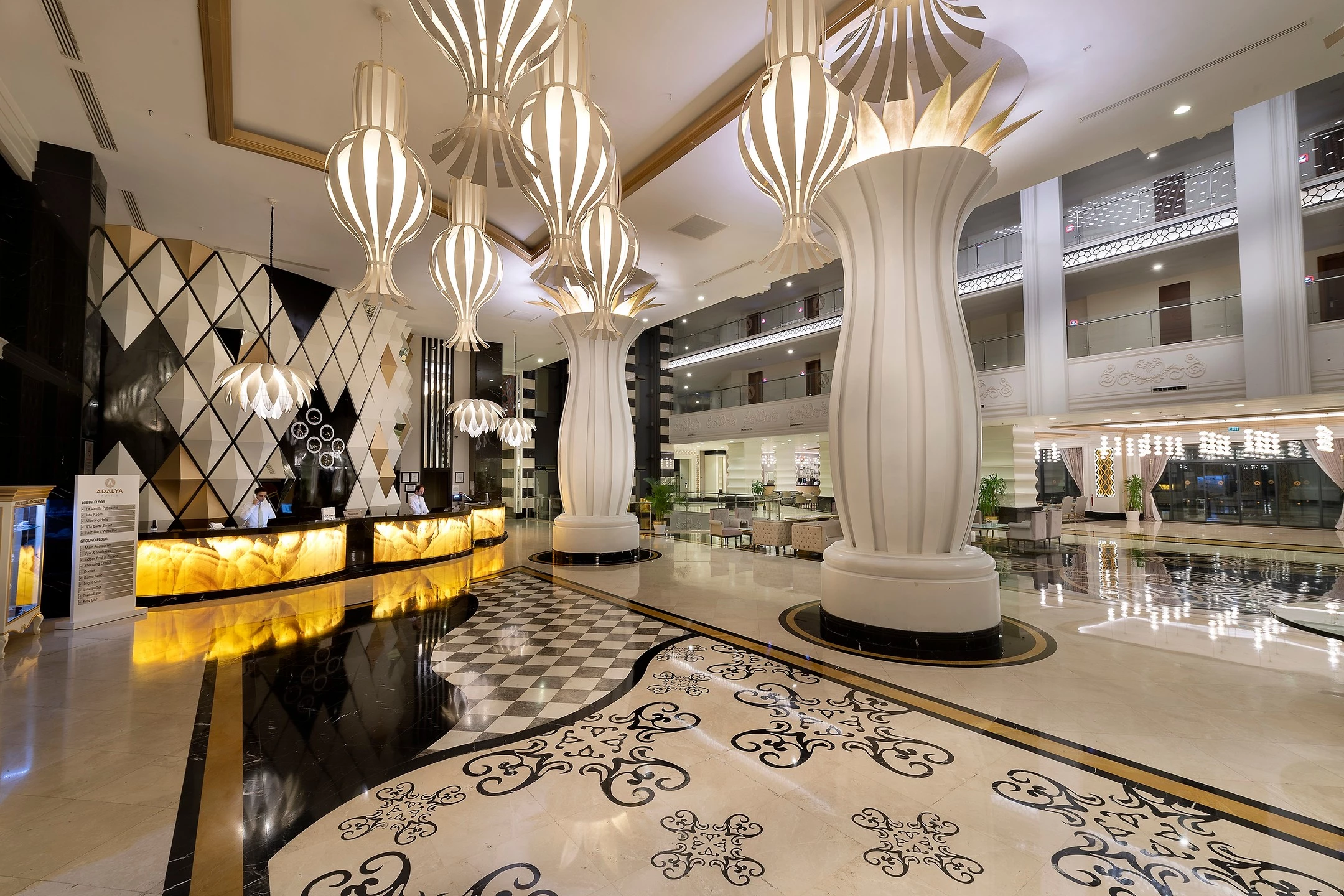 #altIMG Resepsiyon in Hotel# Adalya Elite Lara #altIMG in# Antalya, Türkiye - #altIMG Image# 2