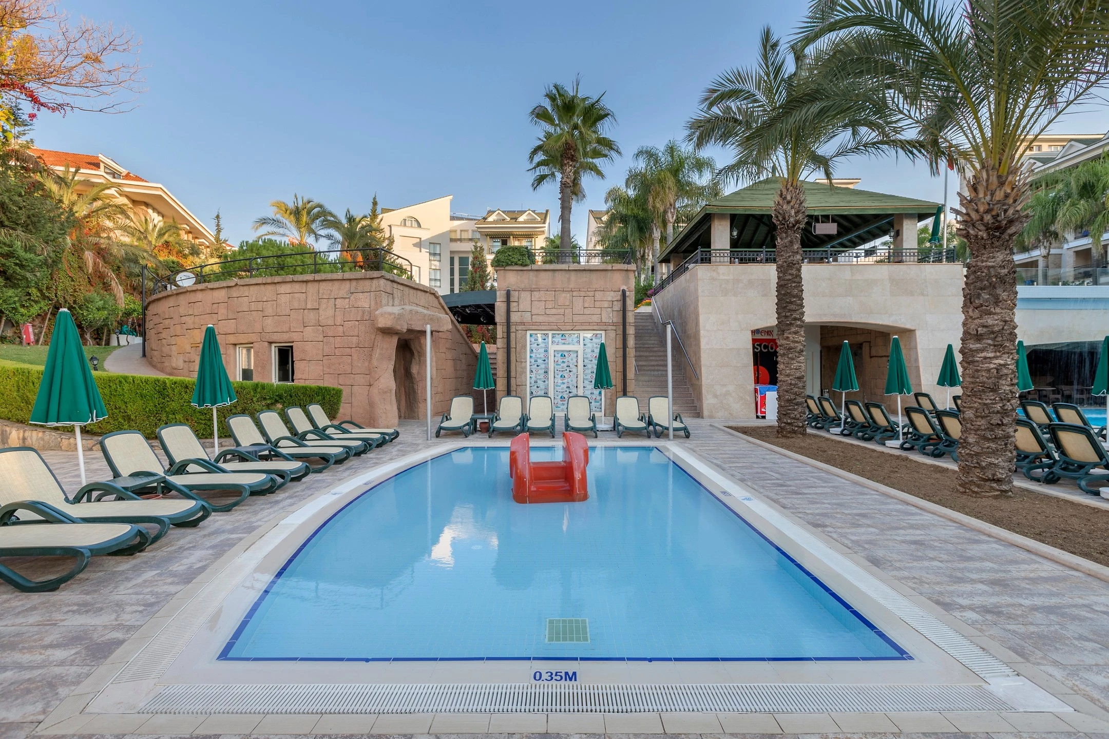 #altIMG Havuz in Hotel# Dobedan Beach Resort Comfort #altIMG in# Antalya, Türkiye - #altIMG Image# 4