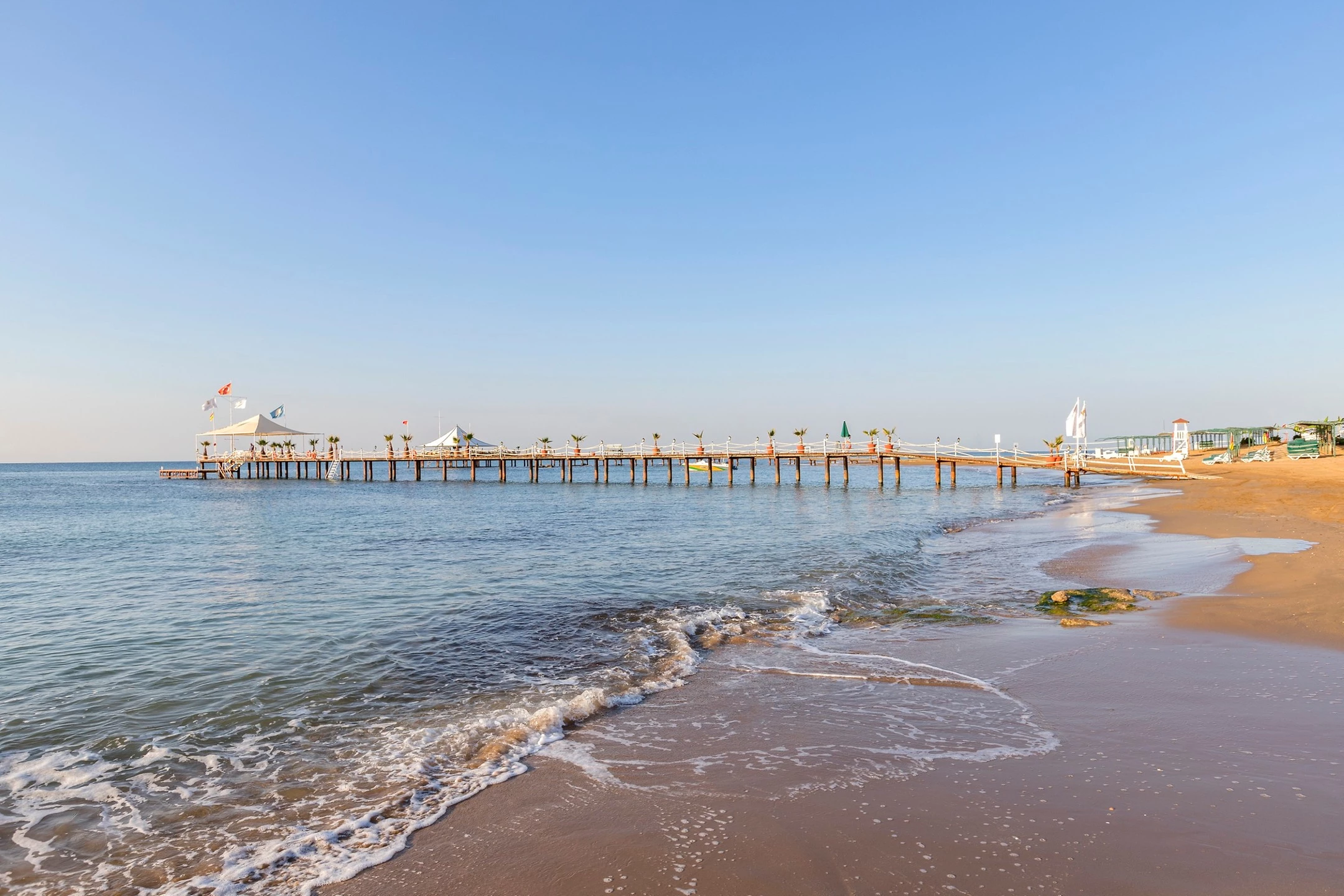 #altIMG Plaj in Hotel# Dobedan Beach Resort Comfort #altIMG in# Antalya, Türkiye - #altIMG Image# 4