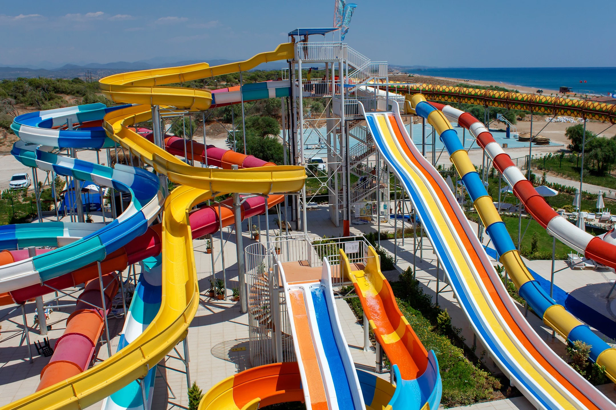 #altIMG Havuz in Hotel# Azura Deluxe Resort & Aqua Sorgun #altIMG in# Antalya, Türkiye - #altIMG Image# 7