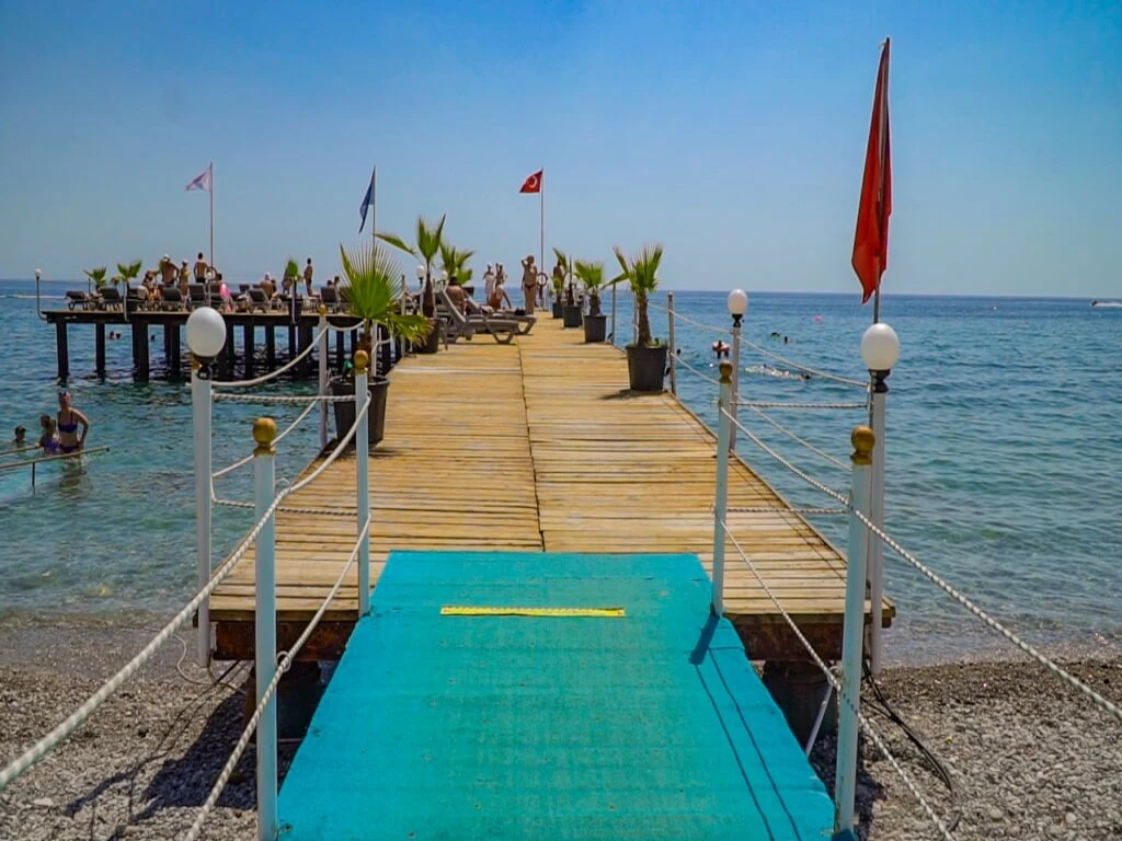 #altIMG Plaj in Hotel# Catamaran Resort Hotel #altIMG in# Antalya, Türkiye - #altIMG Image# 4