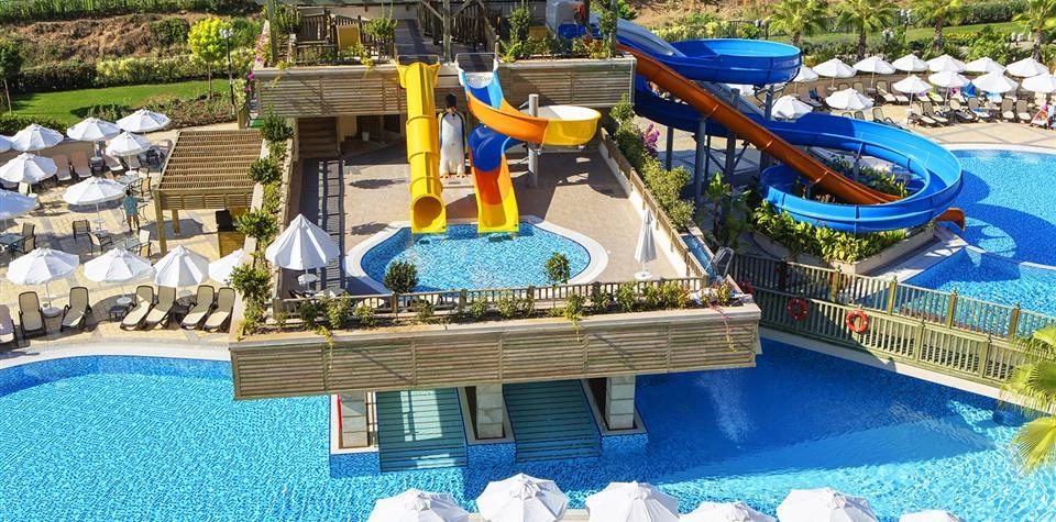 #altIMG Havuz in Hotel# Crystal Palace Luxury Resort #altIMG in# Antalya, Türkiye - #altIMG Image# 1