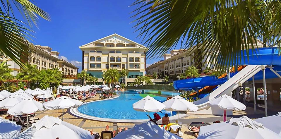 #altIMG Havuz in Hotel# Crystal Palace Luxury Resort #altIMG in# Antalya, Türkiye - #altIMG Image# 2