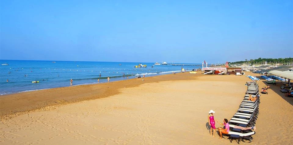 #altIMG Plaj in Hotel# Crystal Palace Luxury Resort #altIMG in# Antalya, Türkiye