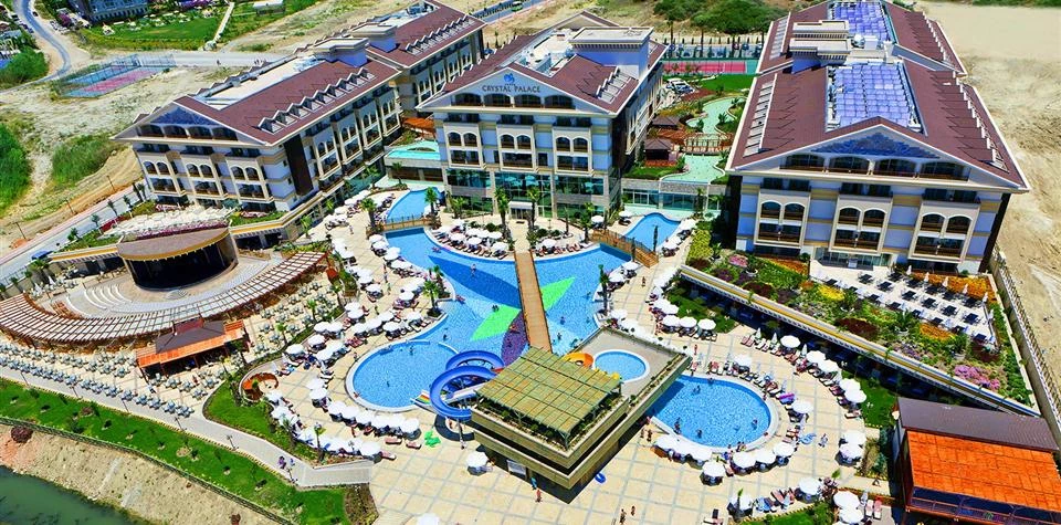 #altIMG Havuz in Hotel# Crystal Palace Luxury Resort #altIMG in# Antalya, Türkiye - #altIMG Image# 8