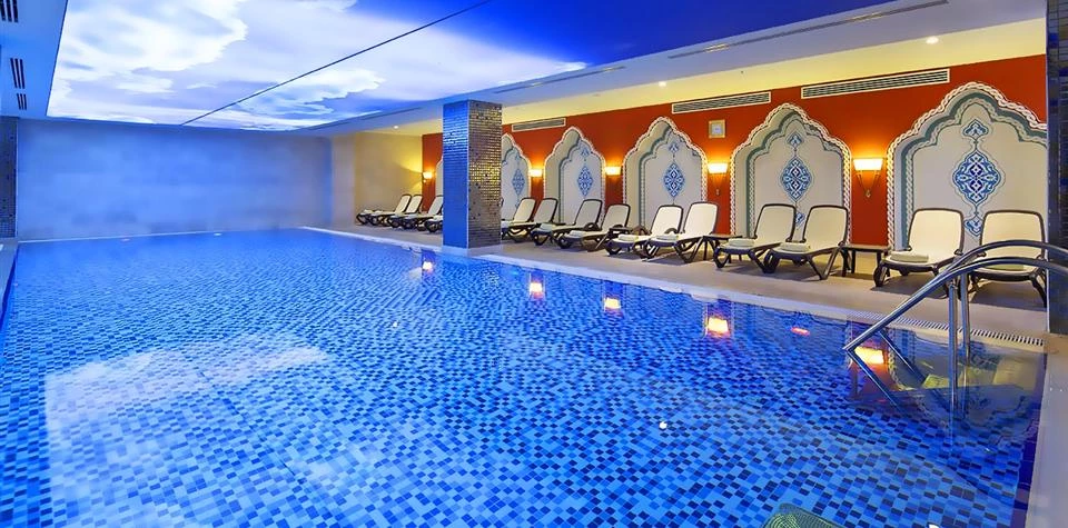 #altIMG Havuz in Hotel# Crystal Palace Luxury Resort #altIMG in# Antalya, Türkiye - #altIMG Image# 9