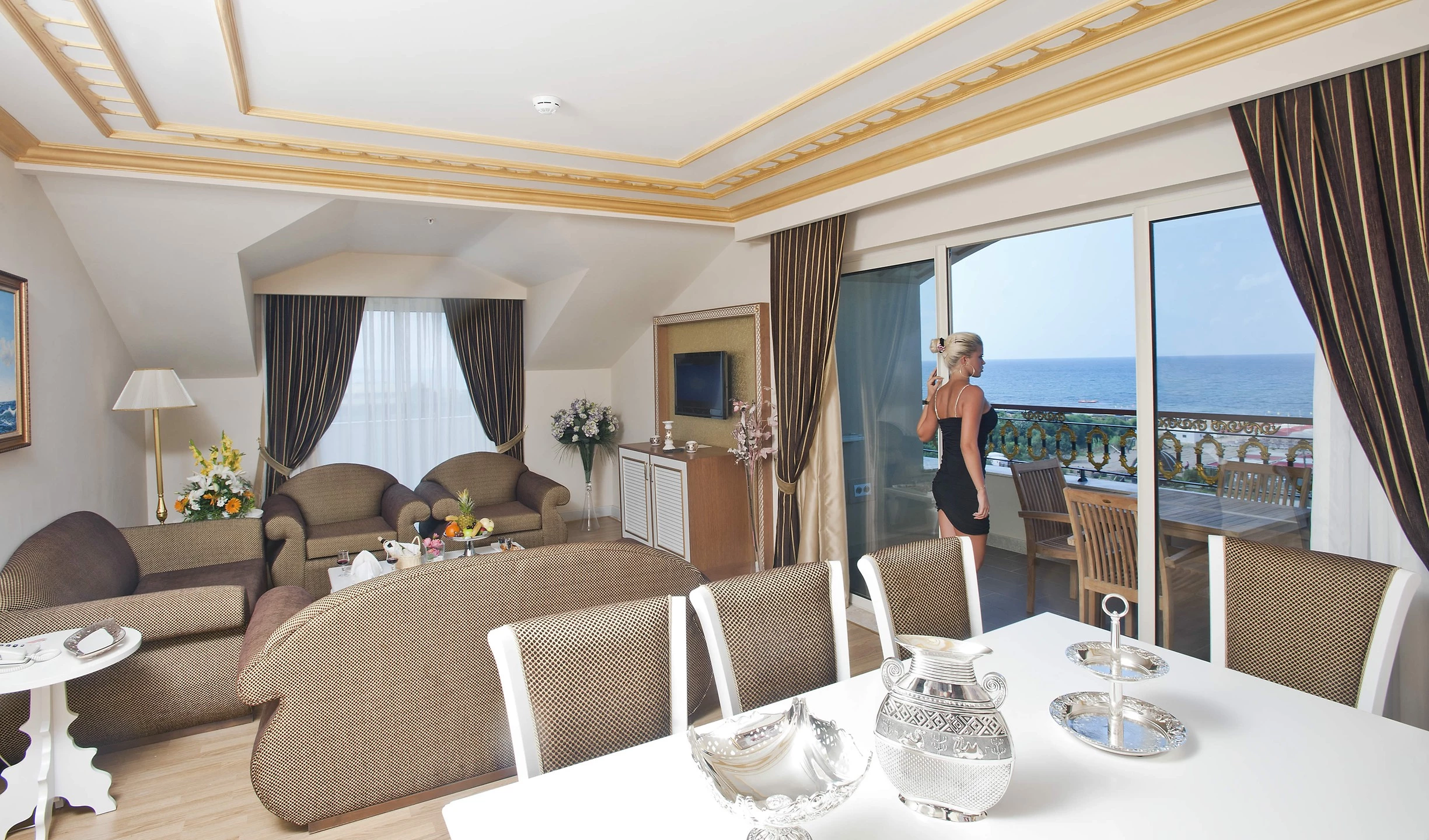 #altIMG Oda in Hotel# Crystal Palace Luxury Resort #altIMG in# Antalya, Türkiye - #altIMG Image# 6