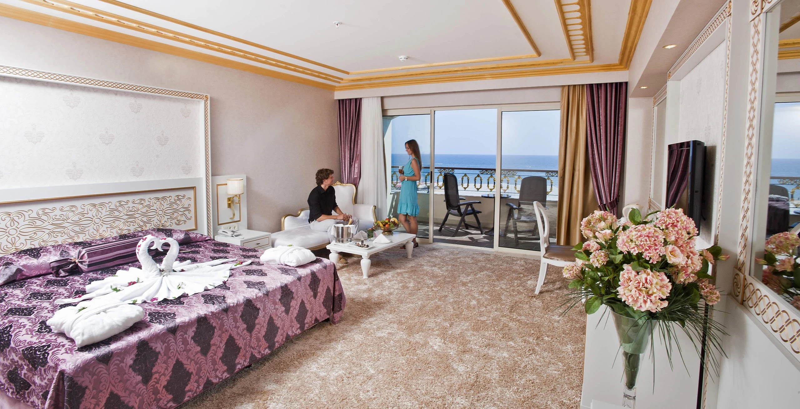 #altIMG Oda in Hotel# Crystal Palace Luxury Resort #altIMG in# Antalya, Türkiye - #altIMG Image# 7