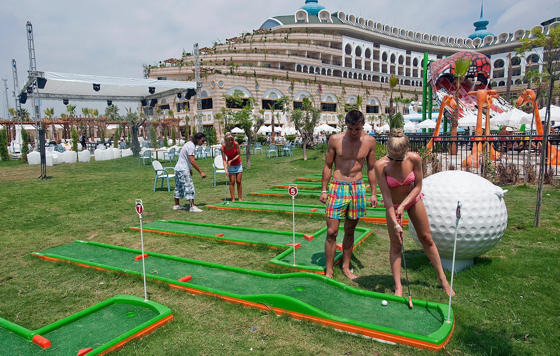 #altIMG Aktivite in Hotel# Crystal Sunset Luxury Resort & SPA #altIMG in# Antalya, Türkiye - #altIMG Image# 7