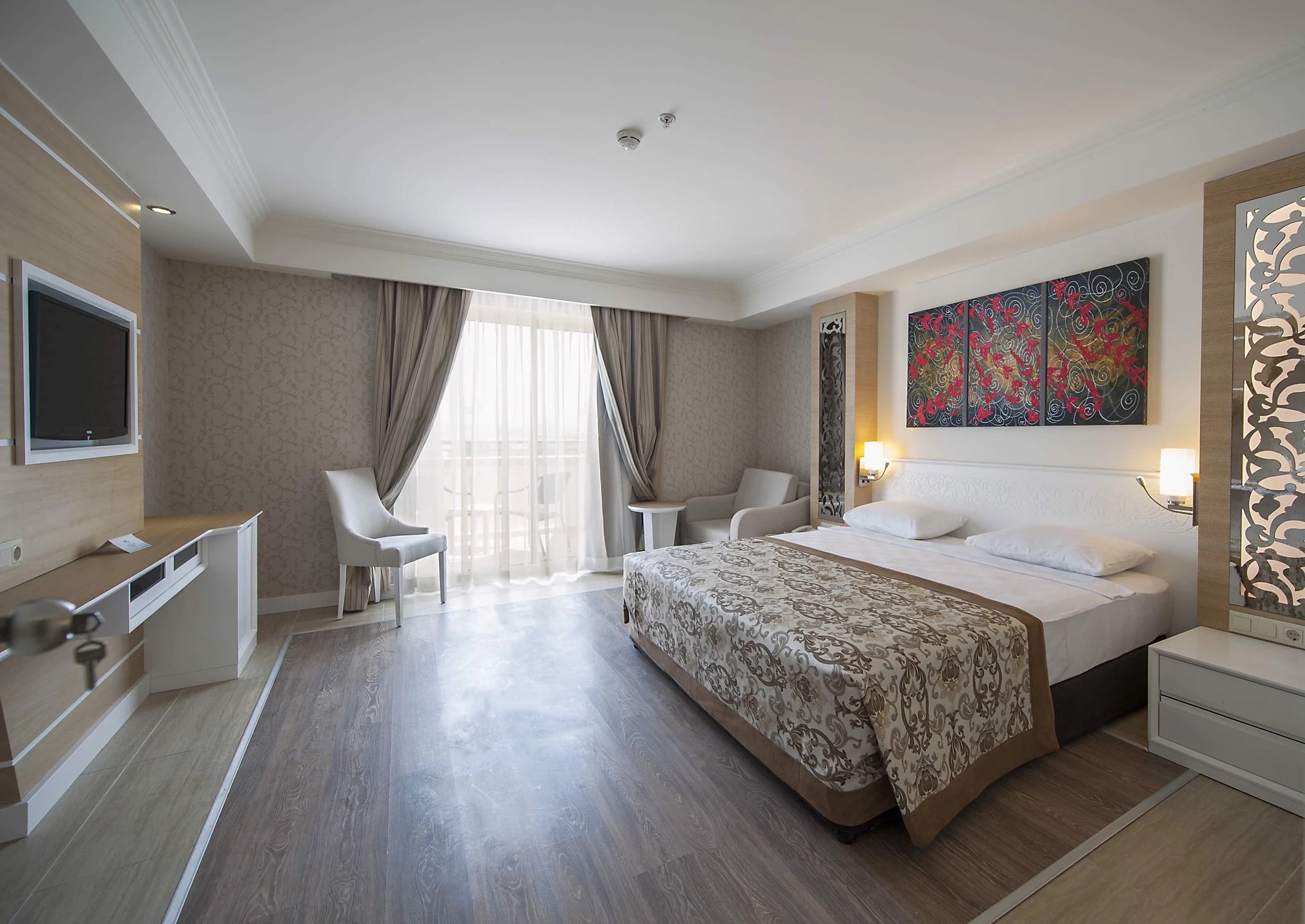 #altIMG Oda in Hotel# Crystal Sunset Luxury Resort & SPA #altIMG in# Antalya, Türkiye - #altIMG Image# 2