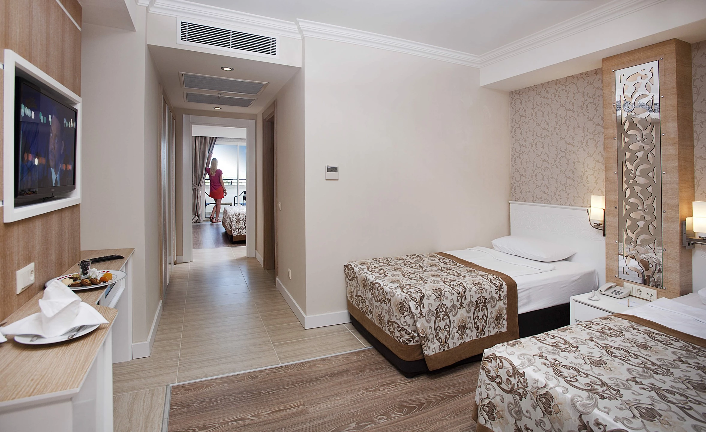 #altIMG Oda in Hotel# Crystal Sunset Luxury Resort & SPA #altIMG in# Antalya, Türkiye - #altIMG Image# 4