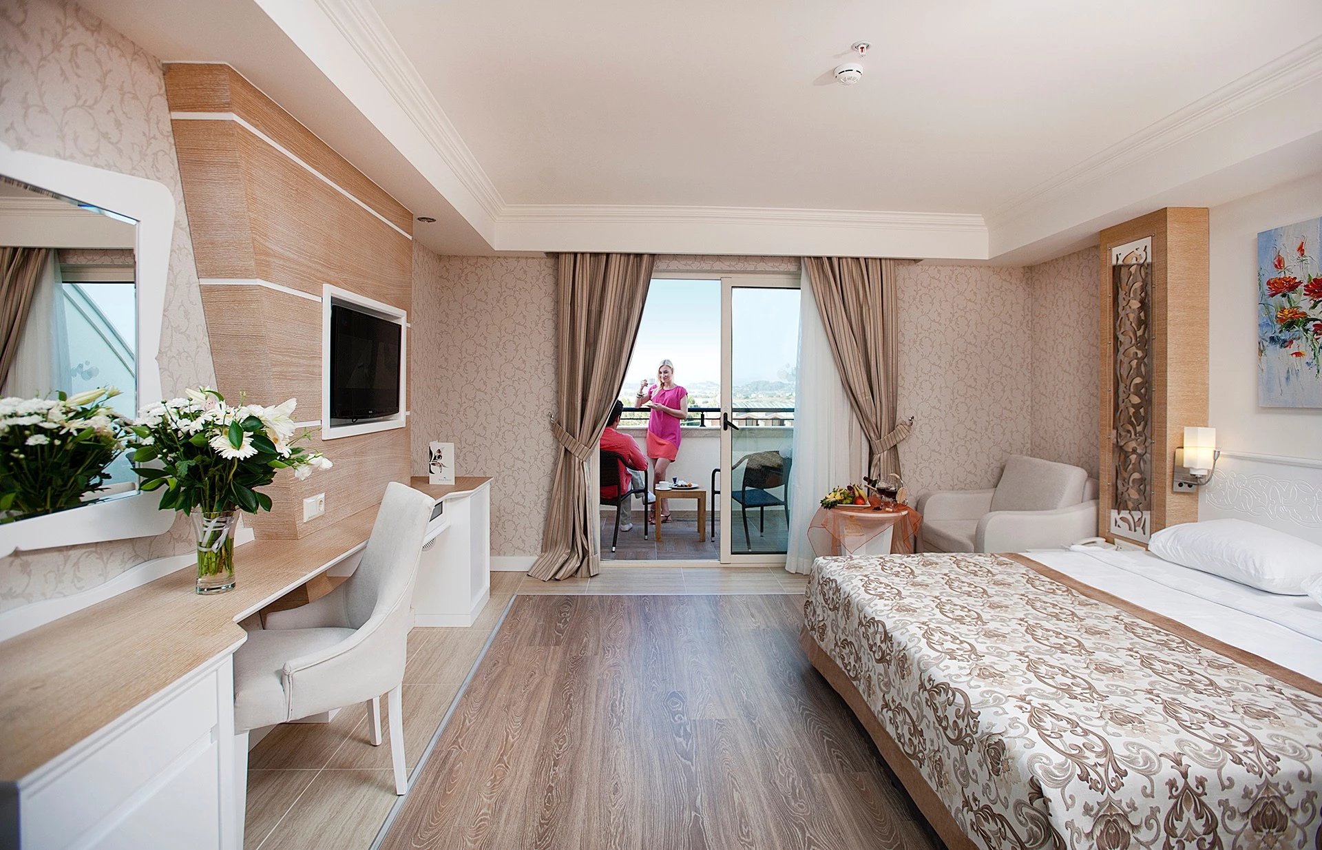 #altIMG Oda in Hotel# Crystal Sunset Luxury Resort & SPA #altIMG in# Antalya, Türkiye - #altIMG Image# 19