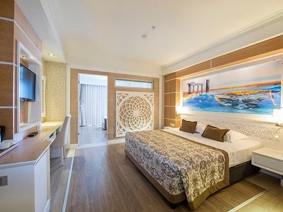 #altIMG Oda in Hotel# Crystal Sunset Luxury Resort & SPA #altIMG in# Antalya, Türkiye - #altIMG Image# 22