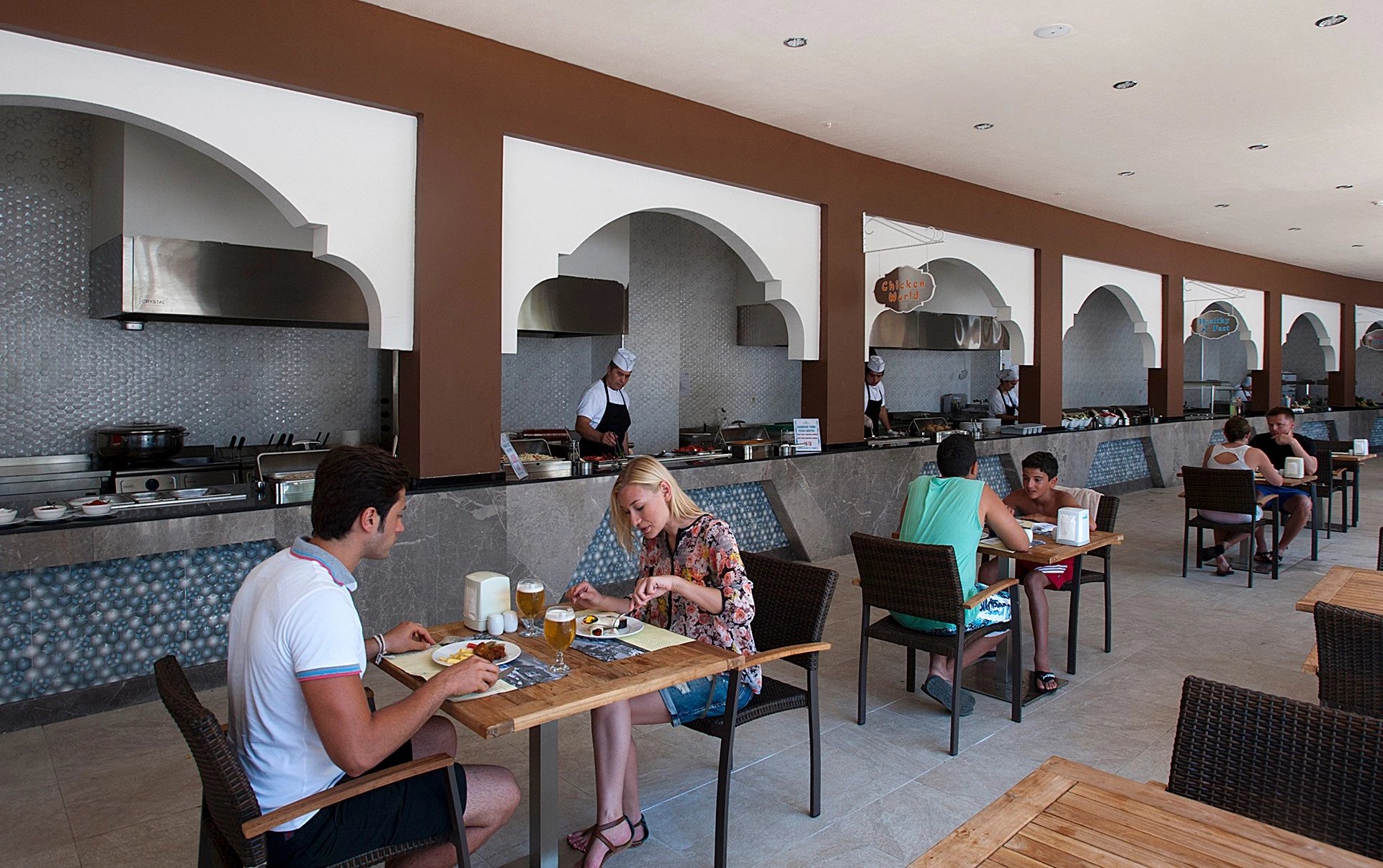 #altIMG Yeme-İçme in Hotel# Crystal Sunset Luxury Resort & SPA #altIMG in# Antalya, Türkiye - #altIMG Image# 8