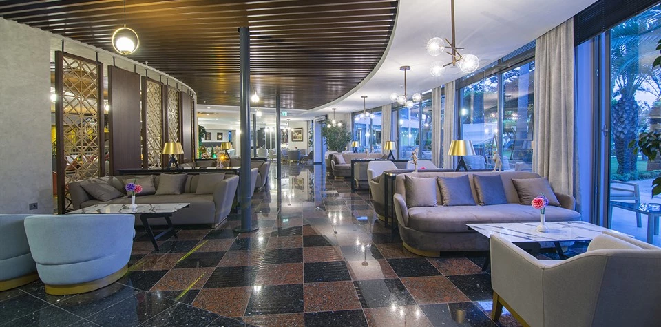 #altIMG Lobi in Hotel# Fame Residence Göynük #altIMG in# Antalya, Türkiye - #altIMG Image# 5