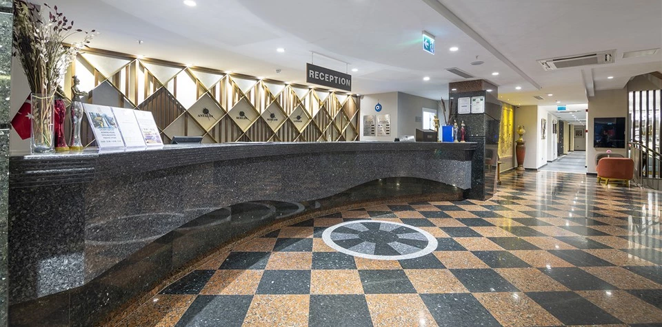 #altIMG Resepsiyon in Hotel# Fame Residence Göynük #altIMG in# Antalya, Türkiye