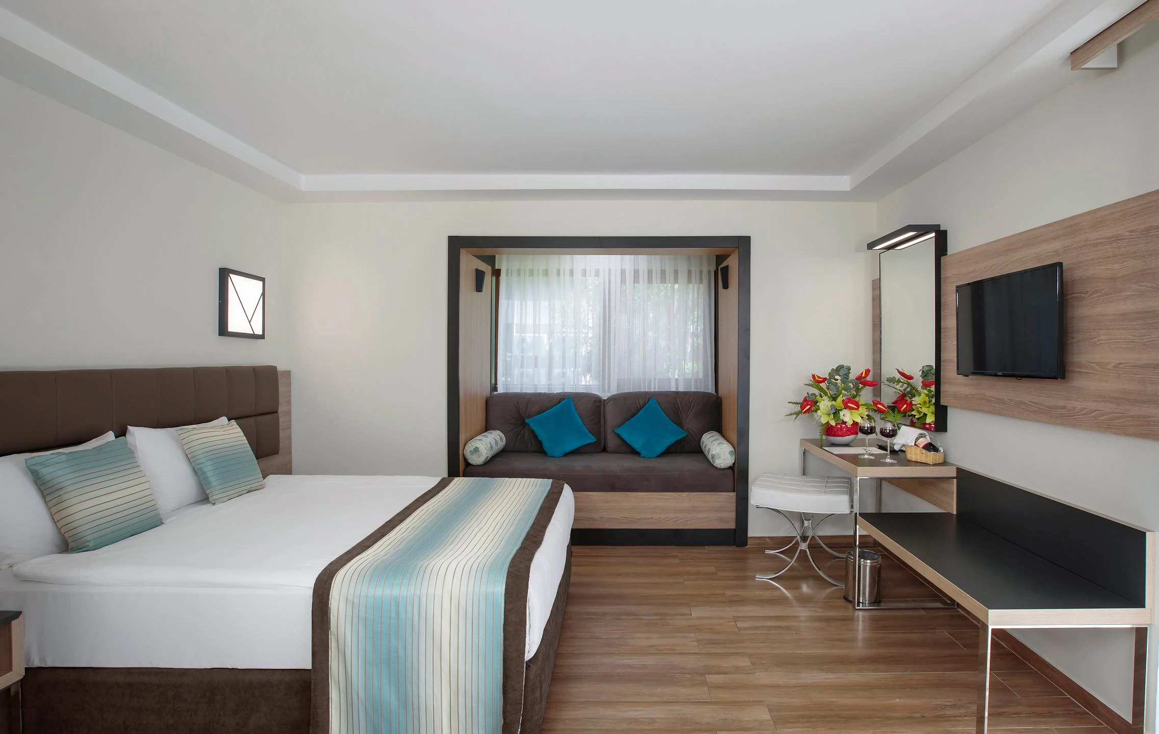 #altIMG Oda in Hotel# Kimeros Park Holiday Village #altIMG in# Antalya, Türkiye - #altIMG Image# 13