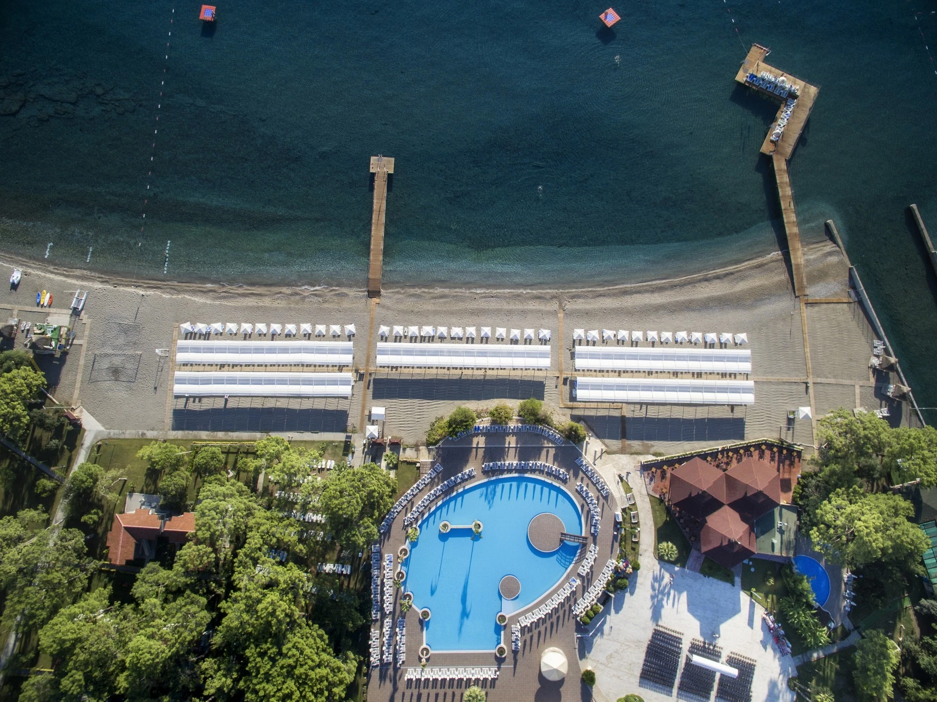 #altIMG Plaj in Hotel# Kimeros Park Holiday Village #altIMG in# Antalya, Türkiye - #altIMG Image# 2