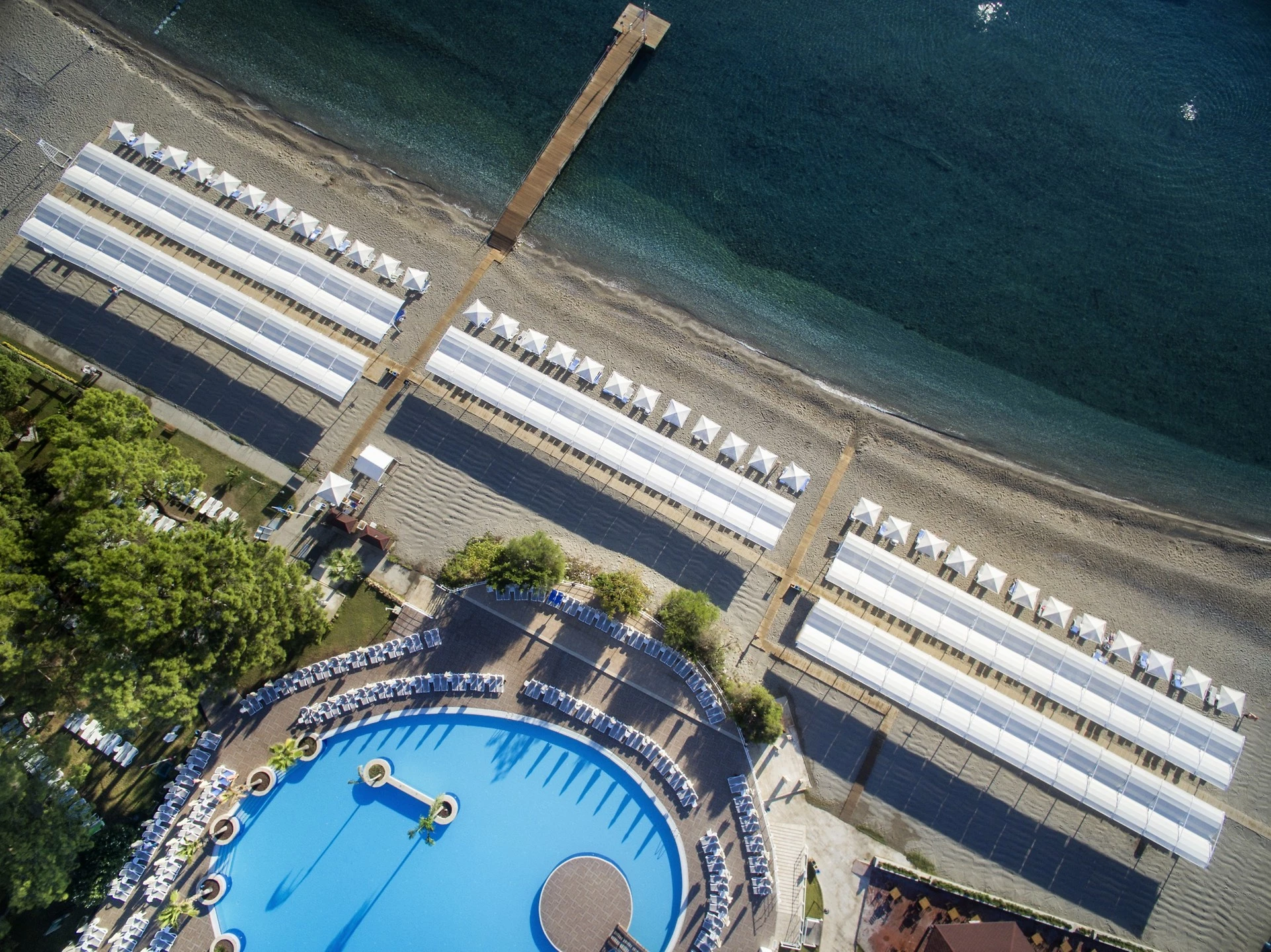 #altIMG Plaj in Hotel# Kimeros Park Holiday Village #altIMG in# Antalya, Türkiye - #altIMG Image# 3