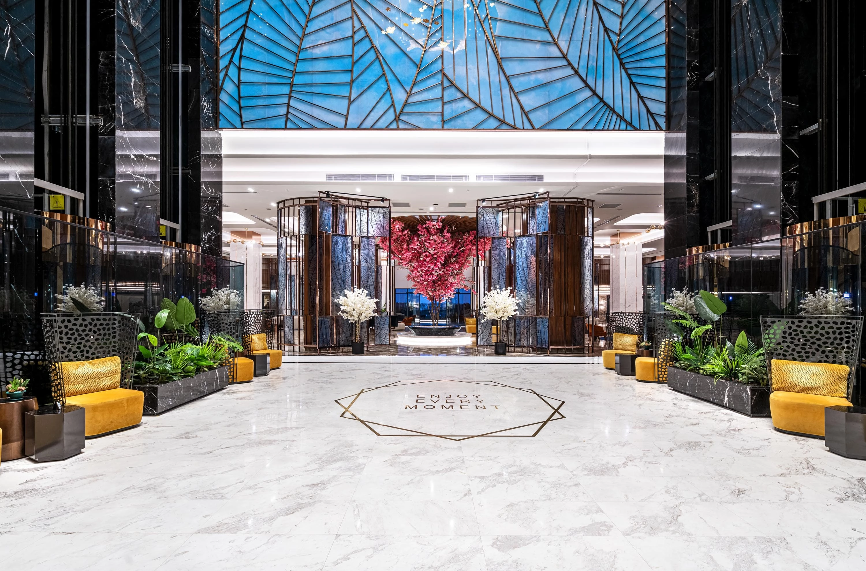 #altIMG Lobi in Hotel# Kirman Calyptus #altIMG in# Antalya, Türkiye - #altIMG Image# 7