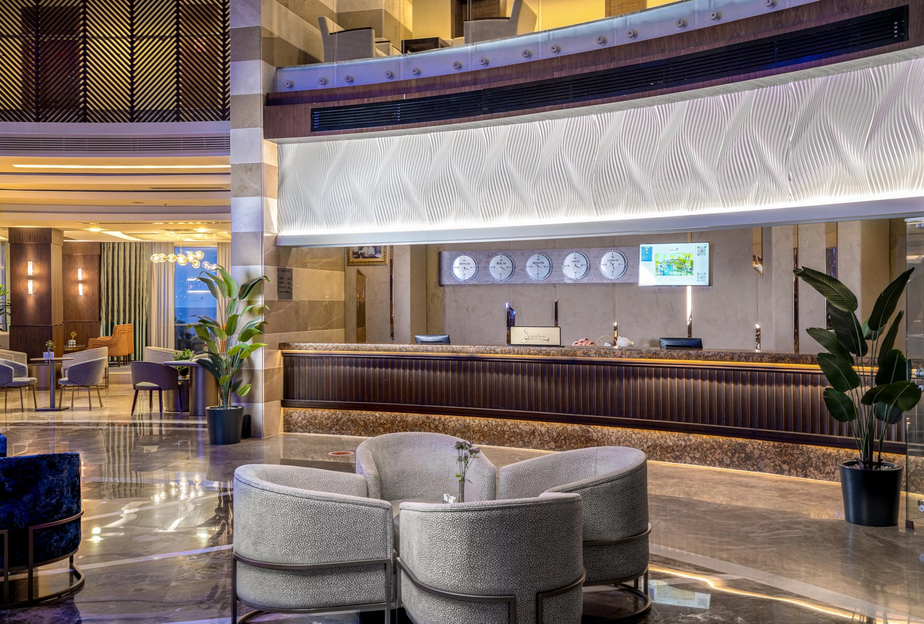 #altIMG Lobi in Hotel# Kirman Leodikya Resort #altIMG in# Antalya, Türkiye - #altIMG Image# 5