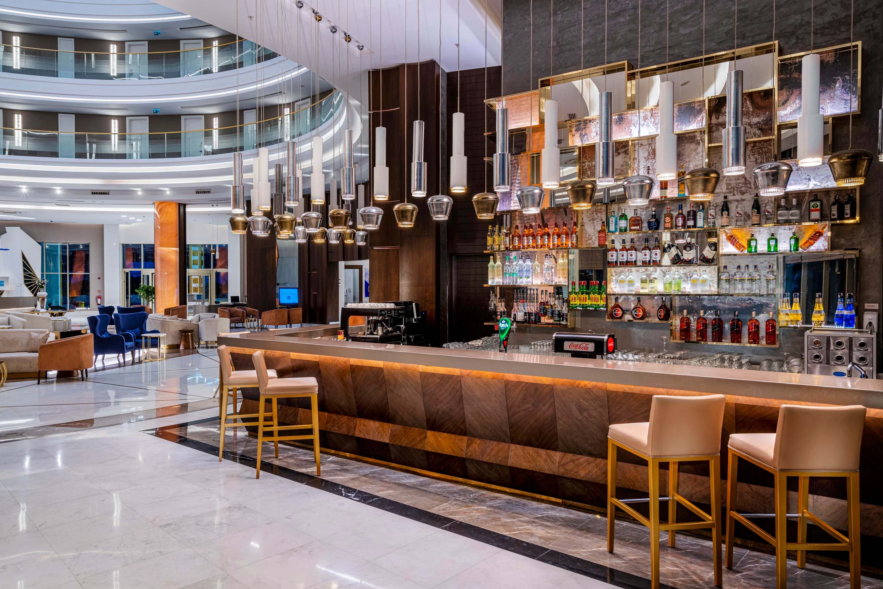 #altIMG Lobi in Hotel# Kirman Sidemarin Beach & SPA #altIMG in# Antalya, Türkiye - #altIMG Image# 7