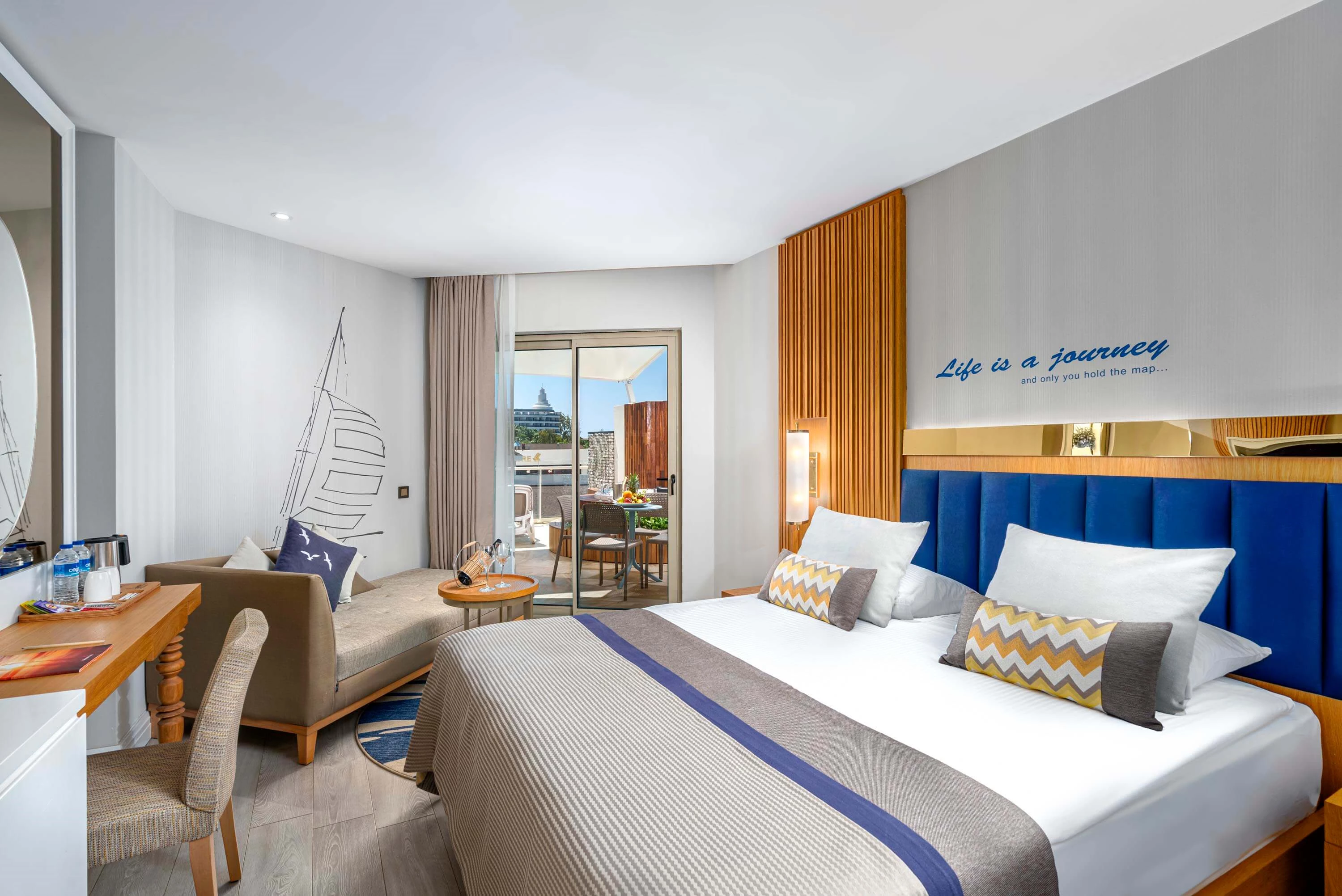 #altIMG Oda in Hotel# Kirman Sidemarin Beach & SPA #altIMG in# Antalya, Türkiye - #altIMG Image# 18