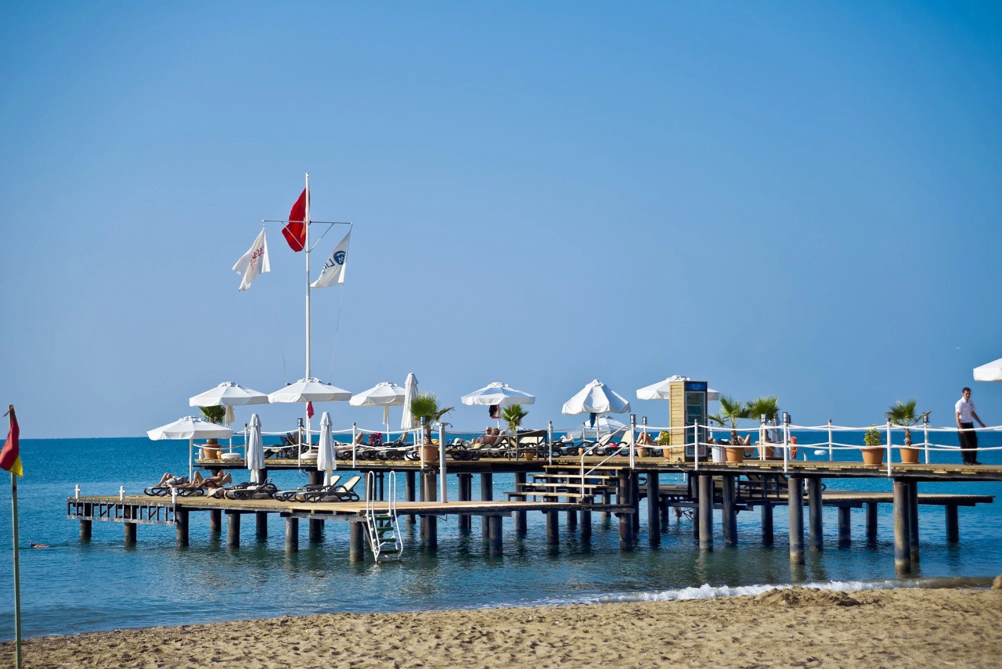 #altIMG Plaj in Hotel# Limak Lara Deluxe Hotel Resort #altIMG in# Antalya, Türkiye - #altIMG Image# 3