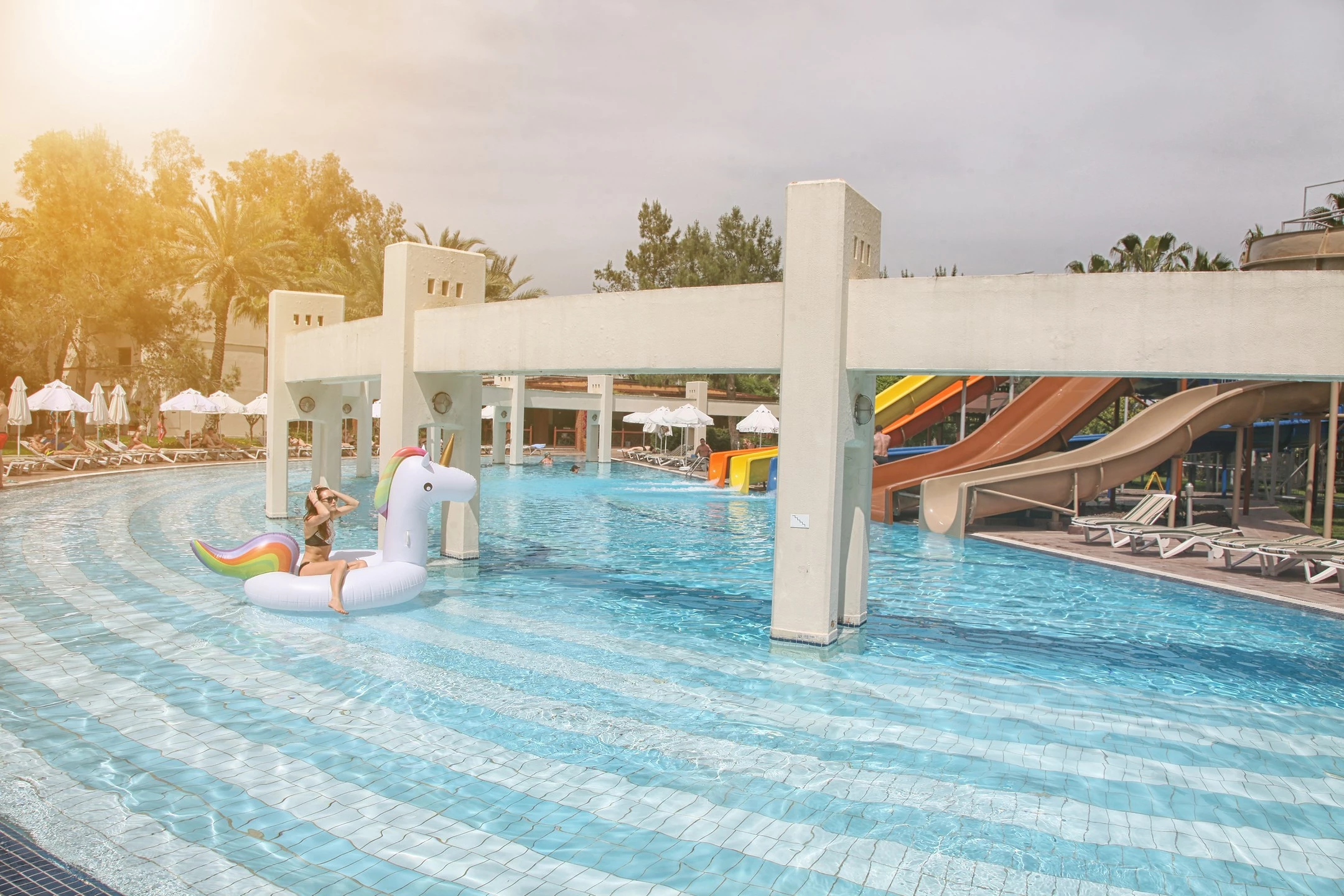 #altIMG Havuz in Hotel# Queen's Park Göynük #altIMG in# Antalya, Türkiye - #altIMG Image# 1