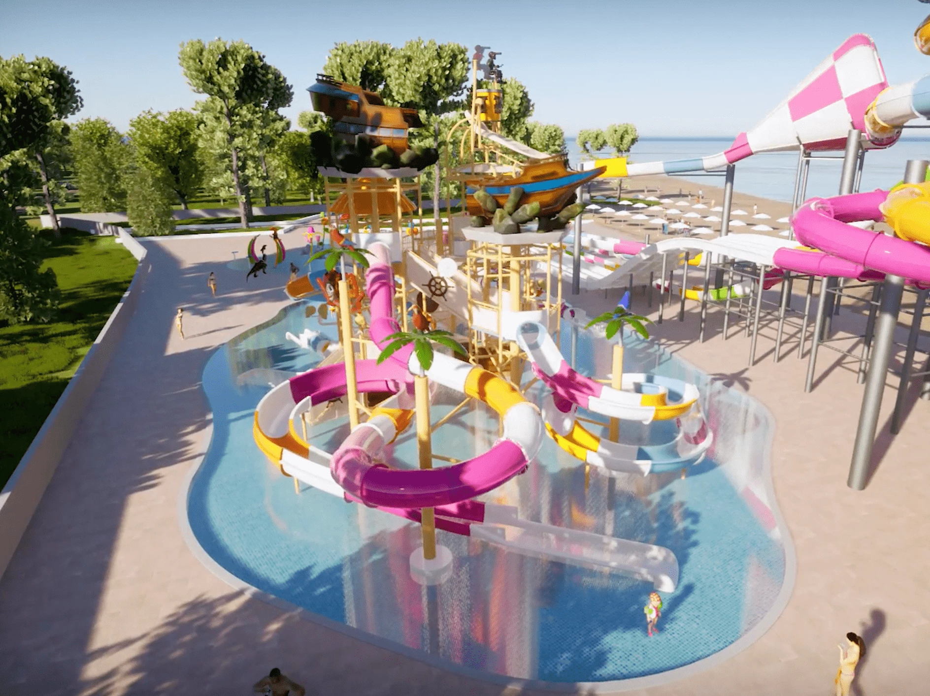 #altIMG Havuz in Hotel# Royal Diwa Resort #altIMG in# Antalya, Türkiye - #altIMG Image# 11