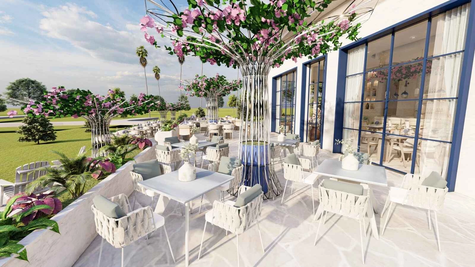 #altIMG Restoran in Hotel# Royal Diwa Resort #altIMG in# Antalya, Türkiye - #altIMG Image# 2