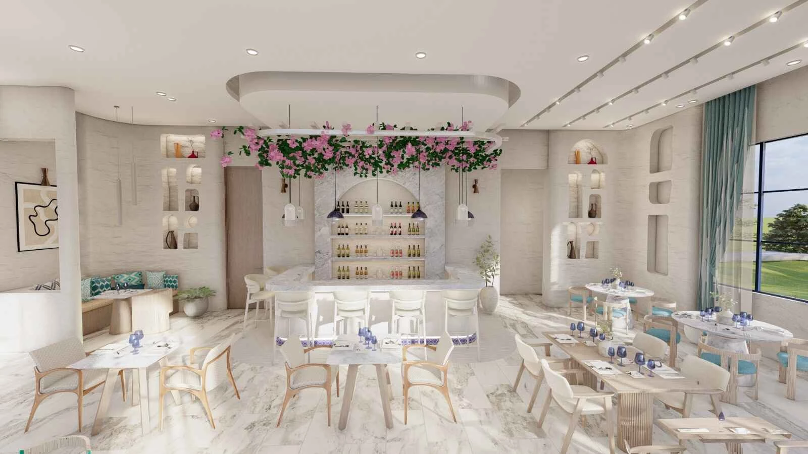 #altIMG Restoran in Hotel# Royal Diwa Resort #altIMG in# Antalya, Türkiye - #altIMG Image# 14