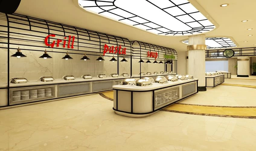 #altIMG Restoran in Hotel# Seaden Sea World Resort & SPA #altIMG in# Antalya, Türkiye - #altIMG Image# 1